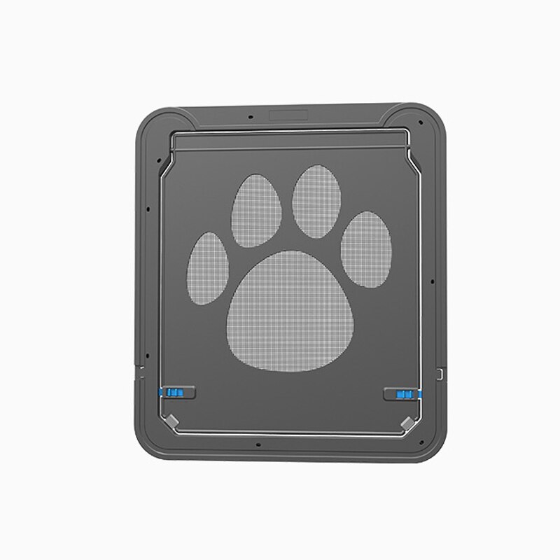 Pet Screen Door Lockable Sliding Screen Dog Door with Magnetic Flap for Exterior Enter Freely Pet Door for Small Large Dogs Cats: S - 24cmW x 29cmH