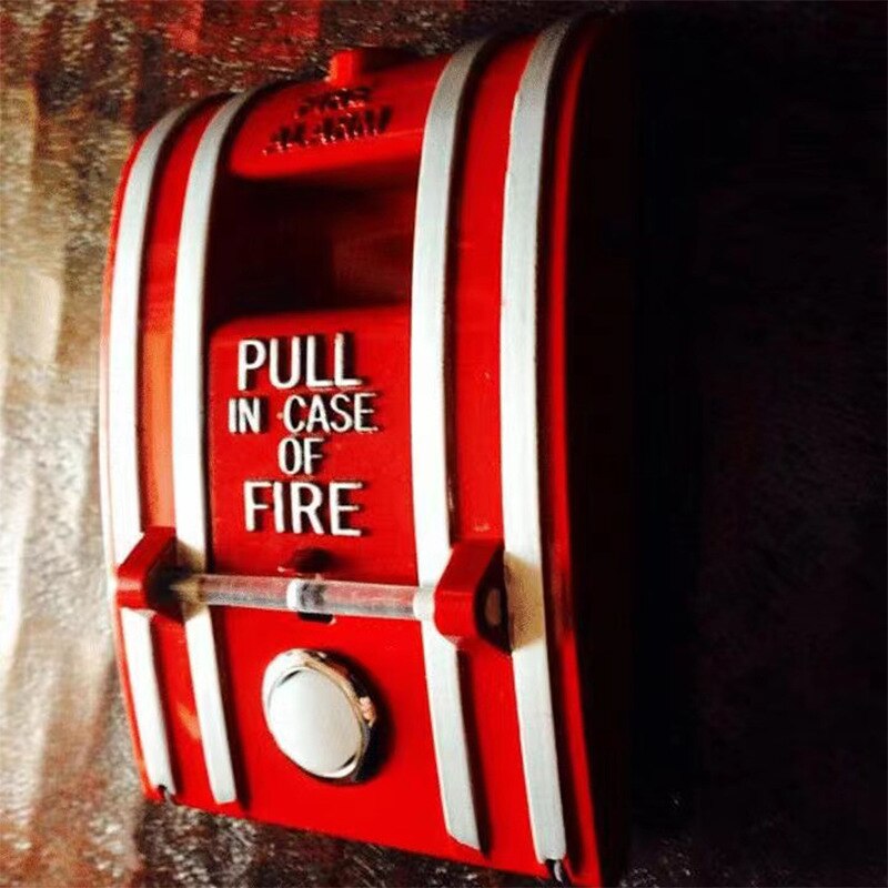 Timbre de puerta rojo Retro portátil, Timbre Inalámbrico impermeable de fácil instalación para exteriores, hogar, jardín, patio, Hogard