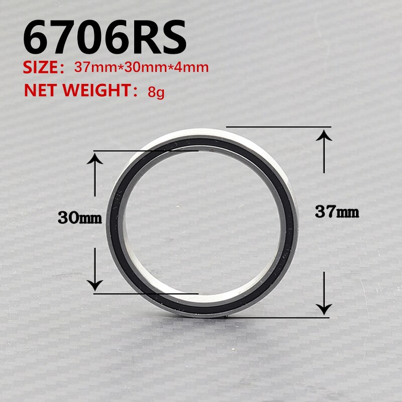 Bicycle Bottom Brackets Ceramic Bearing Repair and Replace PF30 BB30 BB79 BSA24 6805RS 6806RS 6706RS BB92 Bike Parts BB 24mm30mm: 6706RS