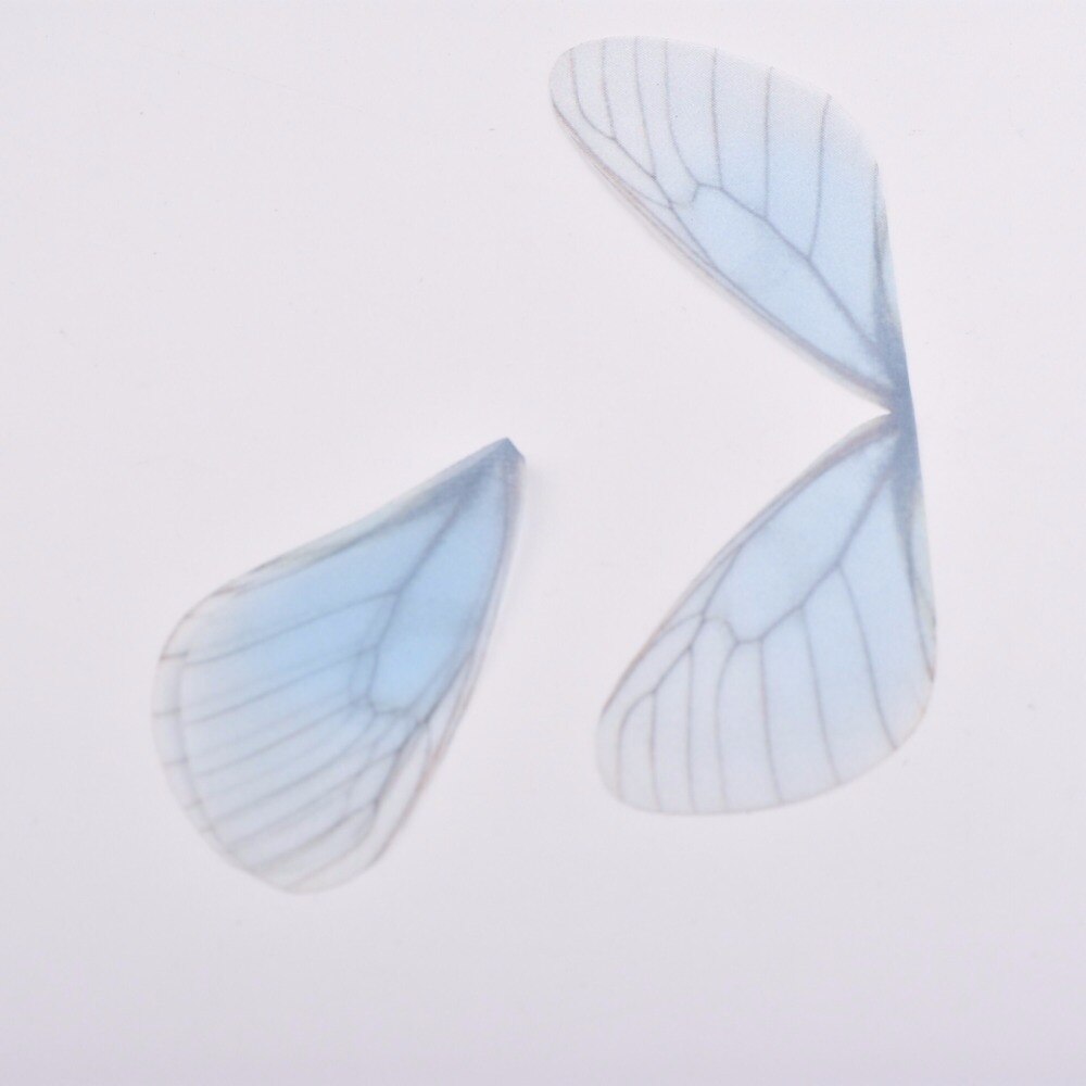 DIY earrings accessories thin wing literary temperament Wings Butterfly Pendant Earrings accessories 8mm 2