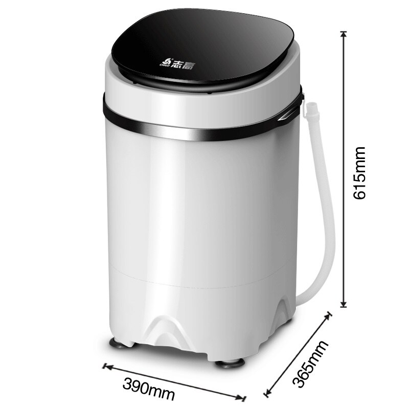 3.0 kg mini vaskemaskine halvautomatisk top åben husholdning lille baby spædbarn eluering