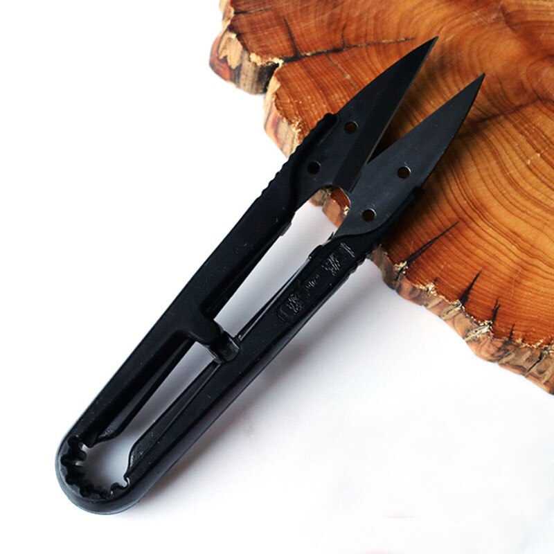 Durable U Scissors Sewing Embroidery Yarn Scissors Cutter Steel Clipper Nipper U Shape Thrum Scissors Trimming Scissor Tool