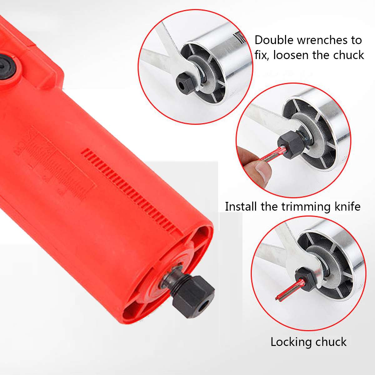 33000RPM 2300W Woodworking Electric Trimmer Wood Milling Engraving Slotting Trimming Machine Hand Carving Machine Wood Router To