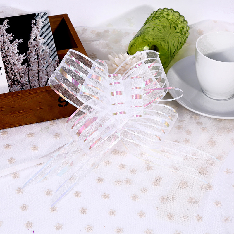 10Pcs Bowribbons Kerstcadeau Bloem Wrappers Voor Bruiloft Auto Verjaardag Evenementen Decoratie Gelukkig Nieuwjaar Cadeaus Decor: 04