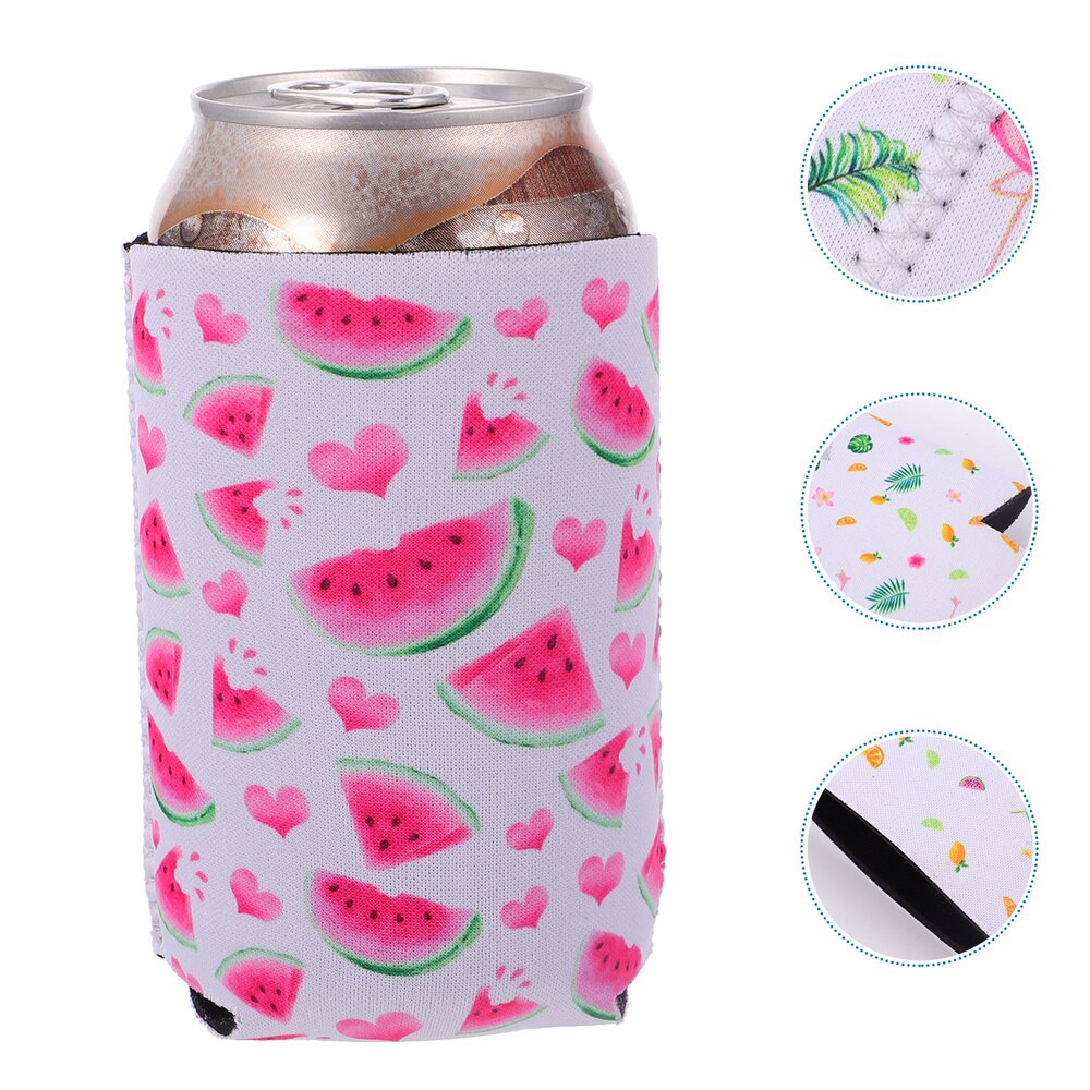 4 Pcs Coke Beer Can Cover Reusable Can Protective Sleeves