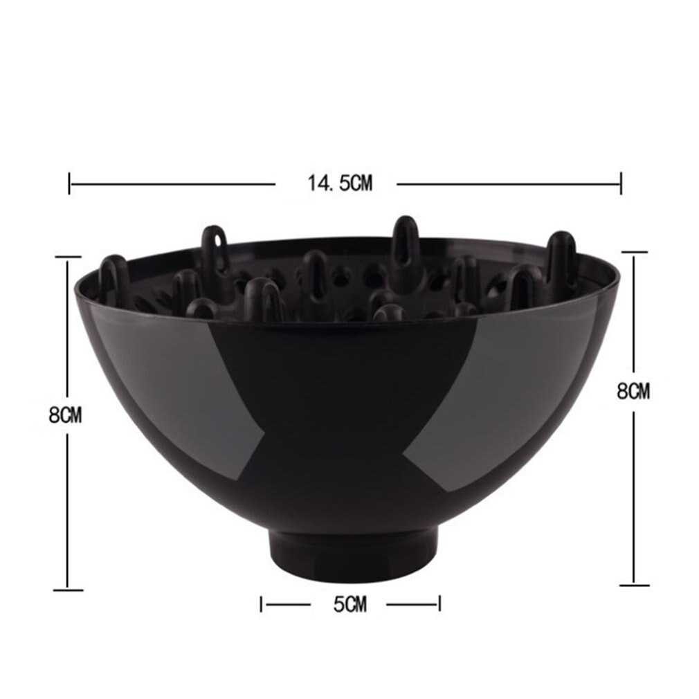 Difusor de secador de Accesorios para peinados , cubierta de boca de viento, campana de pelo, estilismo
