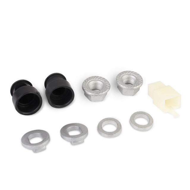 E-bike Hub Motor Axle M12/M14 Lock Nut /lock Washer /spacer /nut Cover For 500W-5000W Motors With 12/14mm Shaft Replace Parts: M12 rear