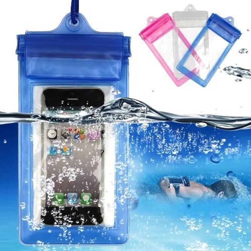 Transparante Waterdichte Mobiele Telefoon Bag Case Cover Voor Iphone 4 5 6 7 Plus Galaxy S4 5 6 Note 2 3 Honor 6 Plus Mi 3 4