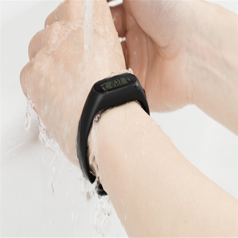 Women's Watches Run Step Watch Bracelet Pedometer Calorie Counter Digital LCD Walking Distance Relogio Feminino Clock