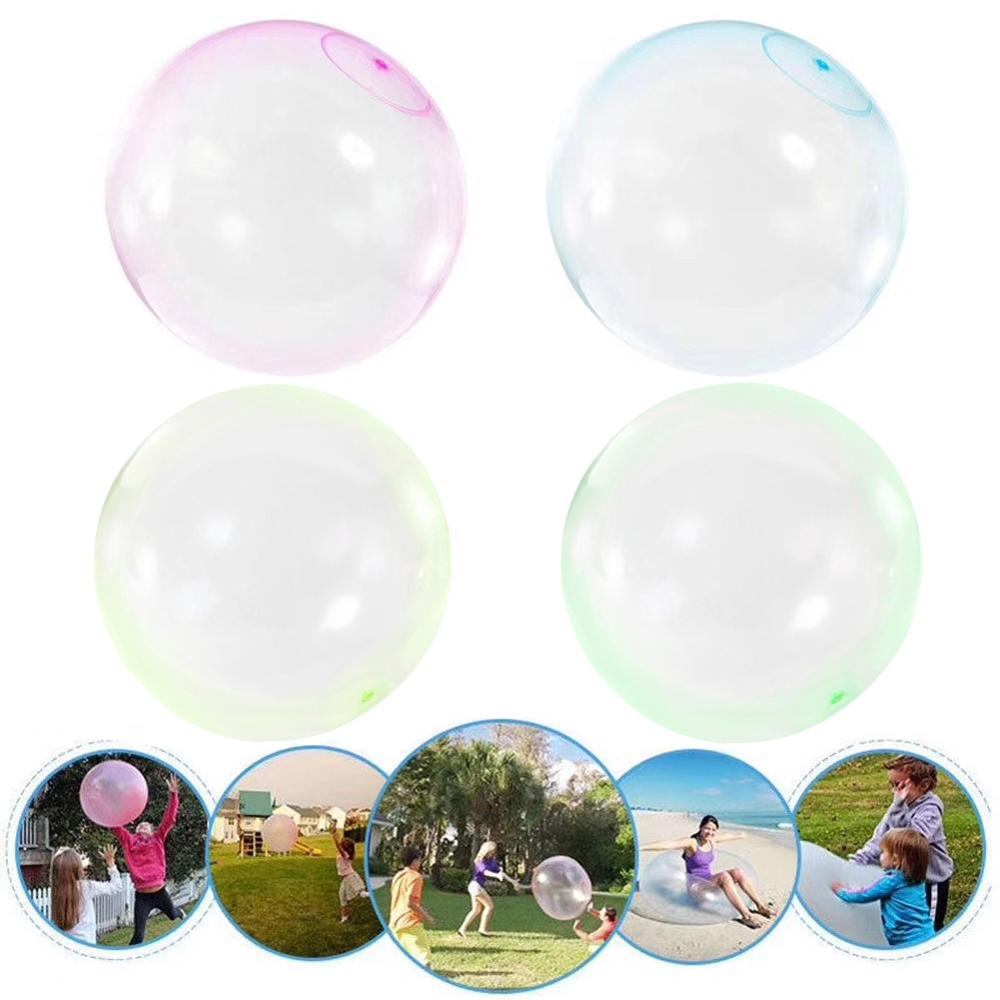 Bubble Ball Children Outdoor Soft Squishy Air Water Filled Bubble Ball Blow Up Balloon Toy Squeezable Bubble Balls for Kids