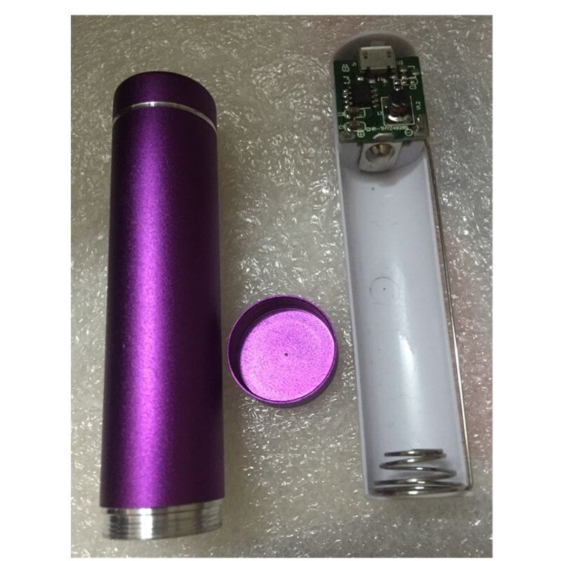 Multicolor Usb 5V 1A Power Bank Pak 18650 Batterij Externe Diy Kit Case Box Per Universele Mobiele Telefoons gratis Lassen Mode