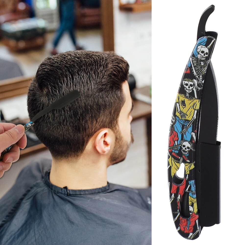 Hair Styling Razor Durable Barber Manual Shaver Barbershop Hairdressing Supply