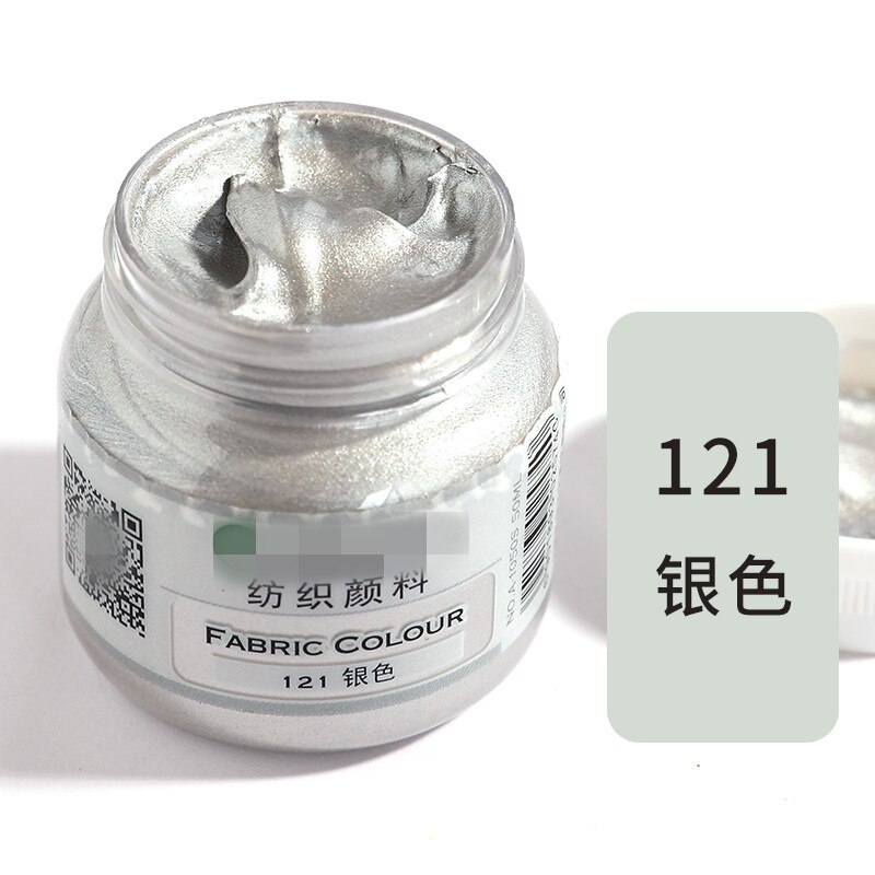 60ml Acrylic Paint Textile Fiber Pigments T-shirt Doodle Diy for Statuary Coloring DIY Hand Clothes Painted Graffiti Pigments