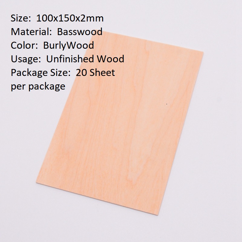 30-delige houten blanco's visitekaartjes blanco naamkaartje lasergegraveerd visitekaartje rechthoek onafgewerkte stukken hout: Light Grey