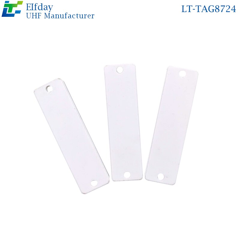 Etiqueta Anti-Metal RFID, etiqueta pasiva RF de larga distancia, 915M, UHF, ABS, 50 piezas