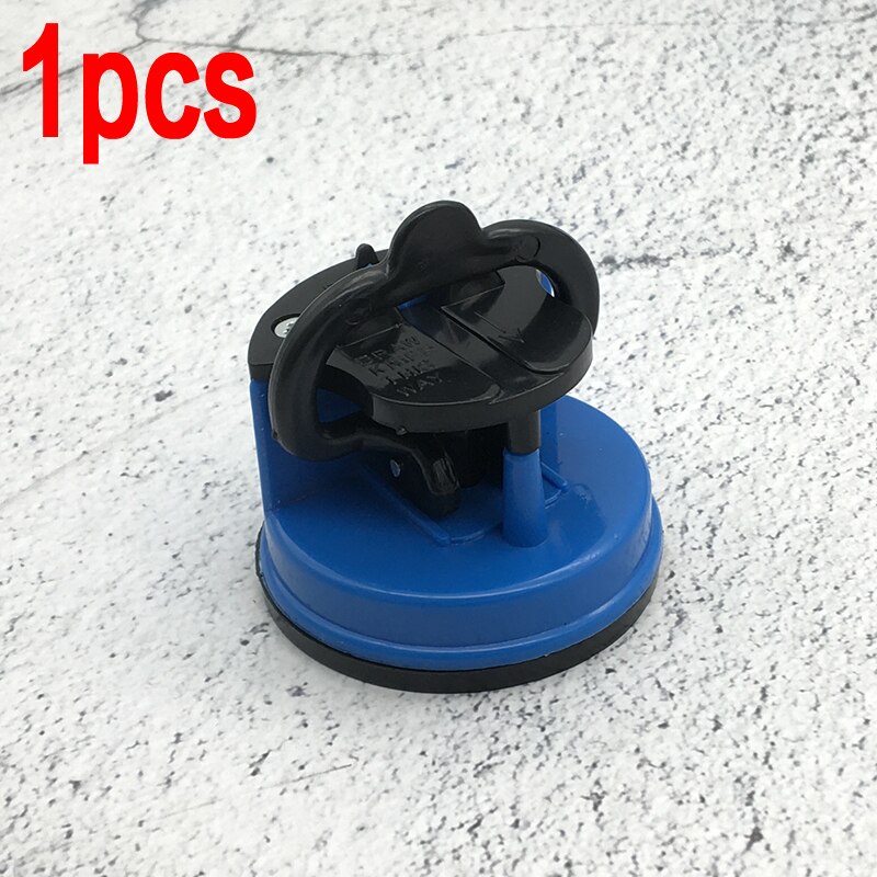Mini afilador multifunción para el hogar, 47g, ventosa de afilado rápido, herramienta de afilado antideslizante, afilador de posicionamiento,: blue