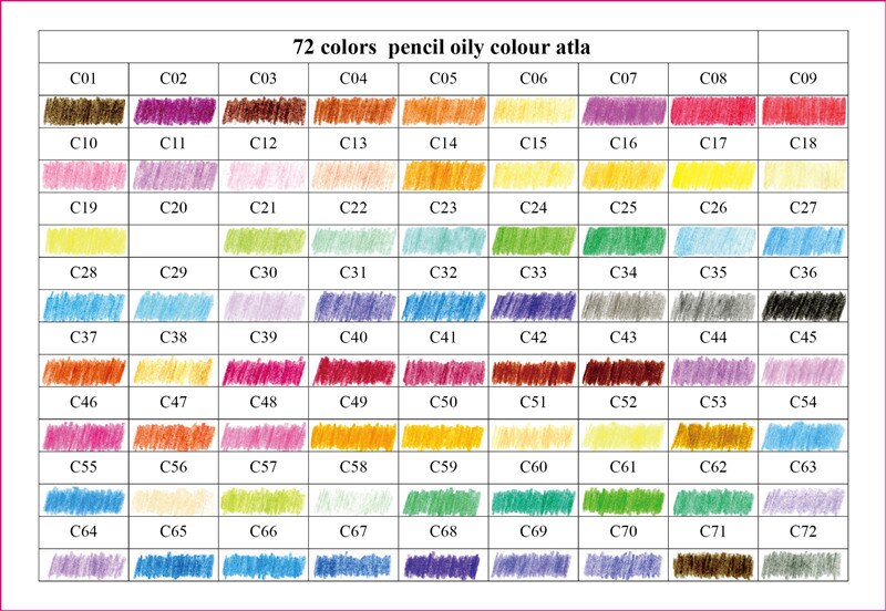 Matita professionale per acquerelli 72 colori matite colorate morbide solubili in acqua per pittura studente artista forniture d'arte: Default Title