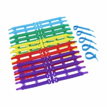 Anillo para pies de animales de granja, pollo, codorniz, Paloma, 5 colores, PVC de suave, 50 Uds.