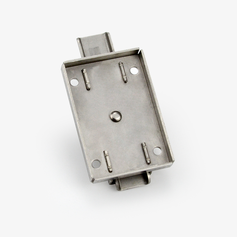 Latch Stainless Steel Bolt Door Bolt Partition Wood Door Bathroom Cabinet Bolt Latch Double Head Plug Square Door Pin