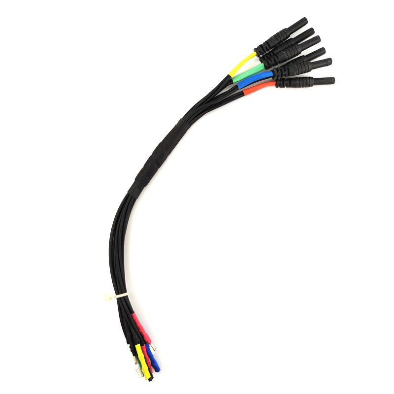 Hantek HT306 6 Kanal Universal- ausbrechen Führt für Automobil diagnostisch Oszilloskop 4 Größen 0,6mm 1,5mm 2,3mm 2,8mm: 2.8mm Schwarz