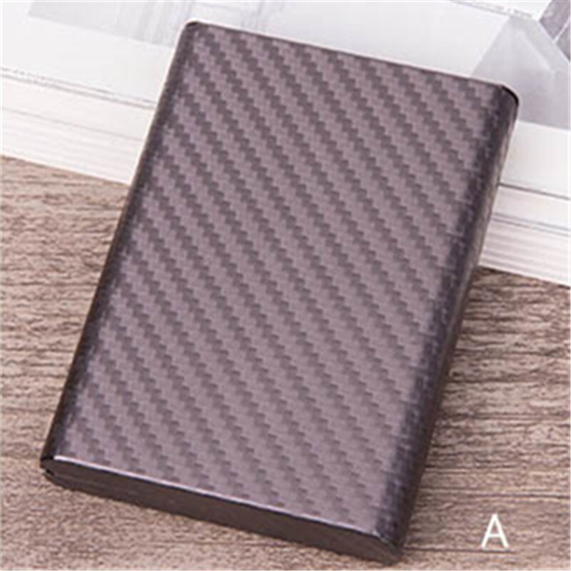 ZOVYVOL RFID Blocking Card Holder Wallet Men Women Slim Single Box Smart Aluminium Metal Wallet Black Thin Mini Wallet: KM-AGray