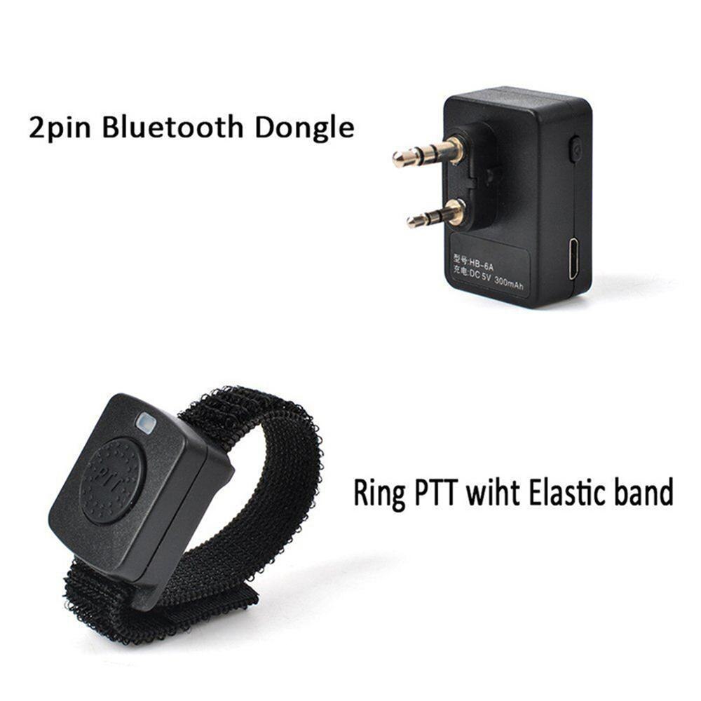 Baofeng walkie talkie headset ptt trådløs bluetooth øretelefon til tovejs radio k port trådløs hovedtelefon til  uv 5r 82 8w 888s