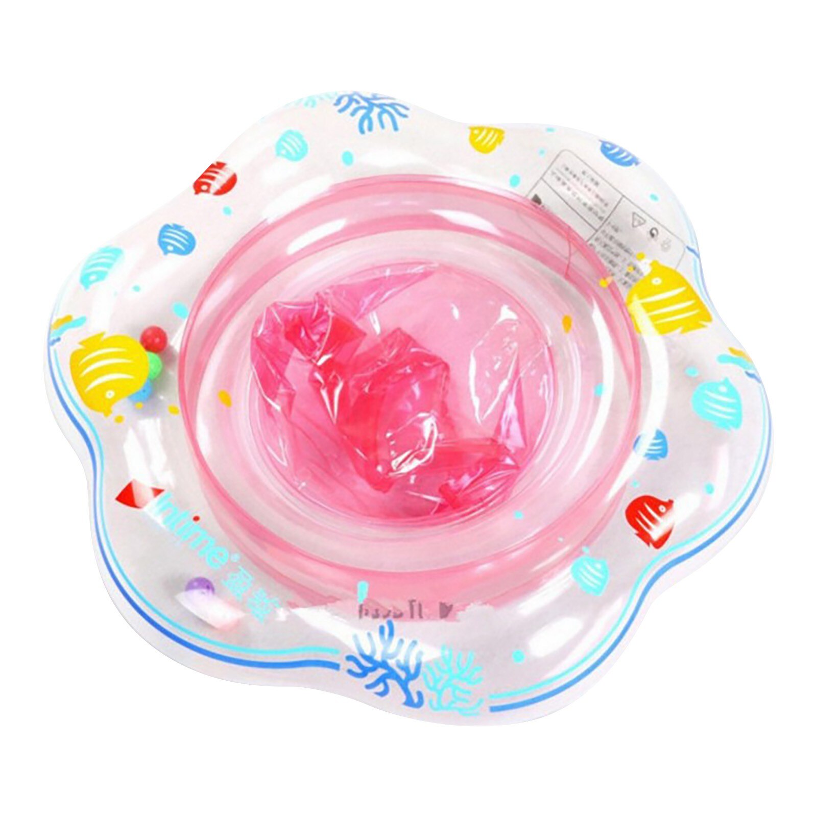 Baby Zwembad Ringen Zetel Leuke Opblaasbare Zwemmen Ring Float Seat Zwemmen Cirkel Met Dual Handvat Voor Baby Peuters Zwembad bad: XL