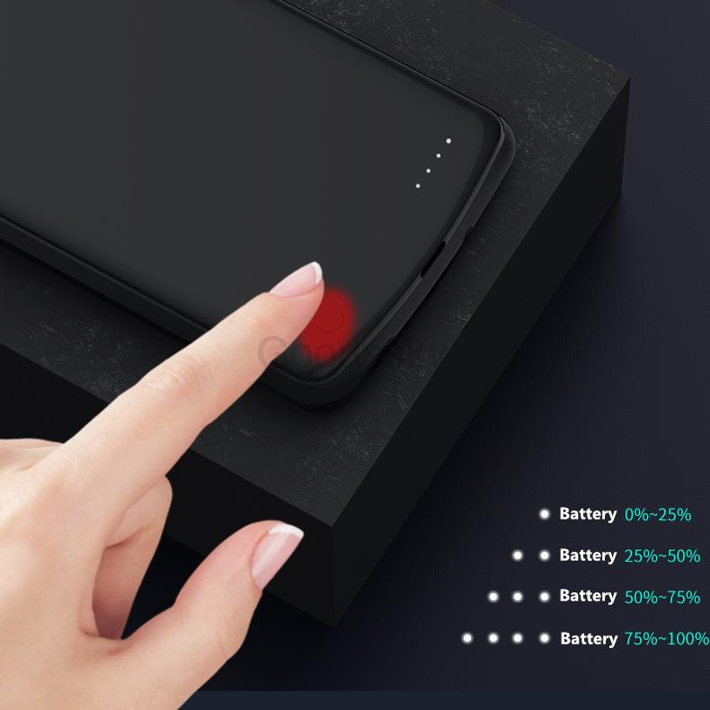 For Xiaomi Redmi Note 11S Battery Charger Case Portable External Battery Redmi Note 11 11E Pro 11T 5g Charging Power Bank Case