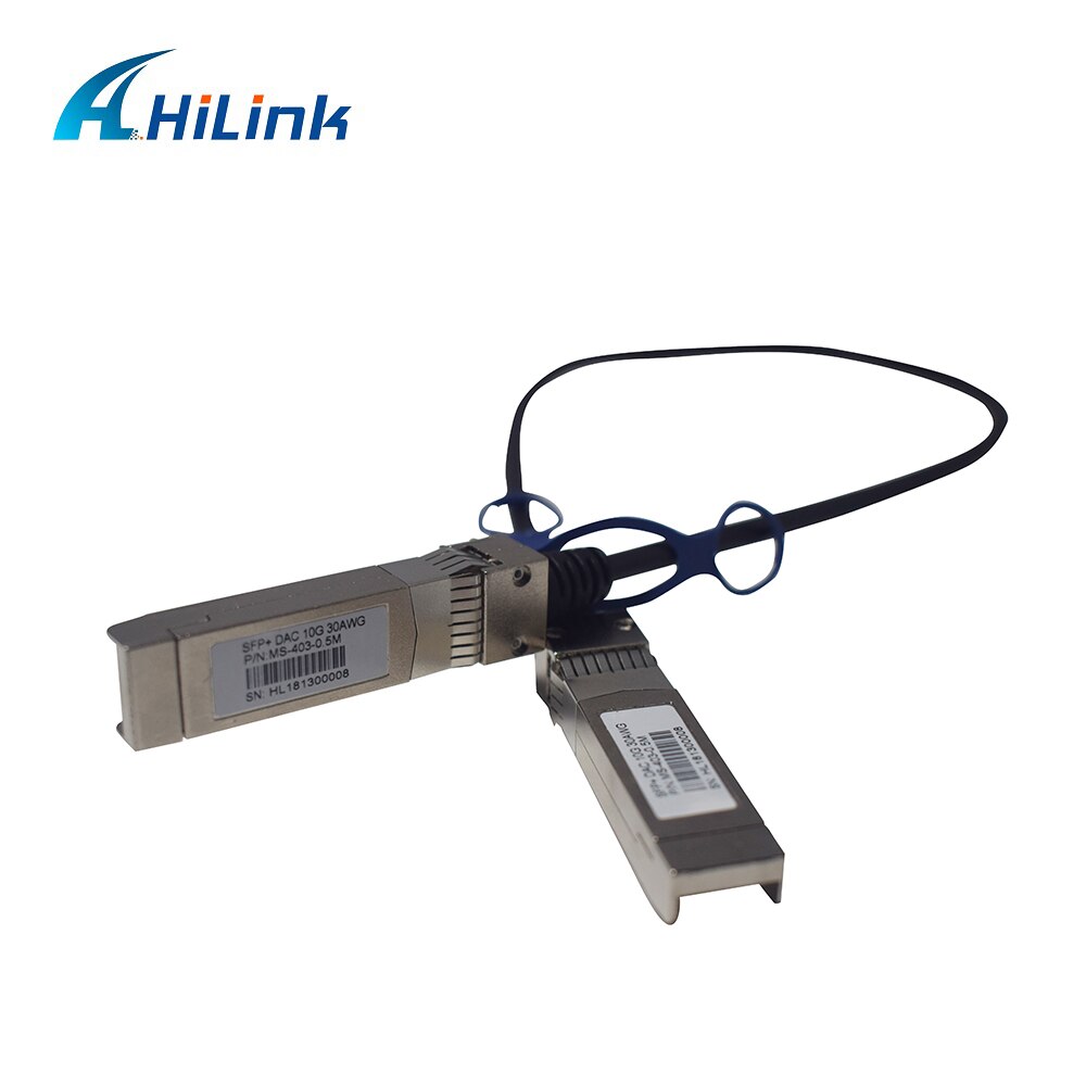 door post! SFP-H10GB-CU50CM 10G Koperen SFP + DAC, 0.5 Meter Passieve 30AWG Twinax Kabel