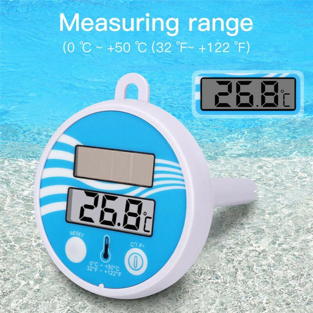 Thermomètre de piscine sans fil - moniteur de température précis pour piscines et étangs avec