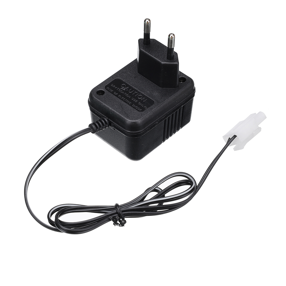 Batería Ni-MH SC de 7,2 V y 6800mAh, juego de cargador para juguetes RC, tanque, coche, avión, helicóptero, con conectores Tamiya, batería de 7,2 v: Morado