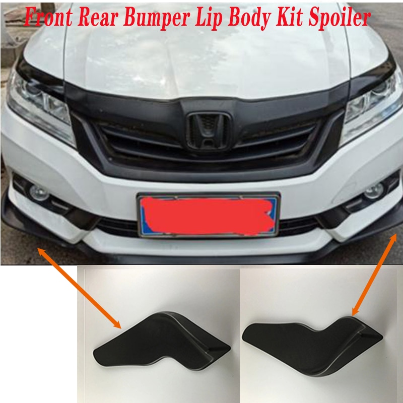 Car Front Rear Spoiler Fender Wrap Angle Bumper Cover For Alfa Romeo 159 147 156 166 GT Mito Acura MDX RDX TSX Fiat 500 Punto