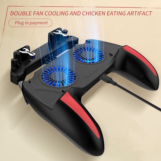 Controller per iPhone Android Trigger Pubg accessori per cellulari dispositivo di raffreddamento del telefono cellulare raffreddamento Gamepad Joystick gioco per Smartphone: No built-in