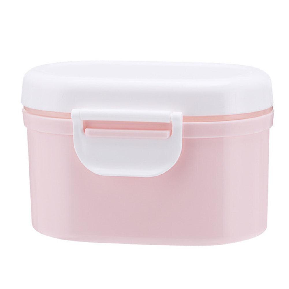 Kidlove baby melkepulver med stor kapasitet kan lufttett oppbevaringsboks fett: S - rosa