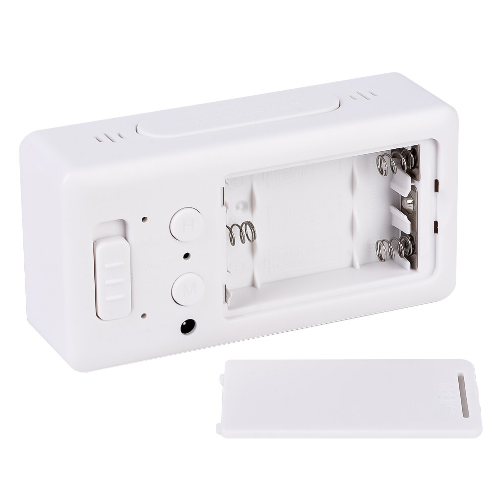 Digital Mirror Alarm Clock Student Simple Desk Clock Calendar Temperature Date Led Display With Usb Port For Home Office Decor