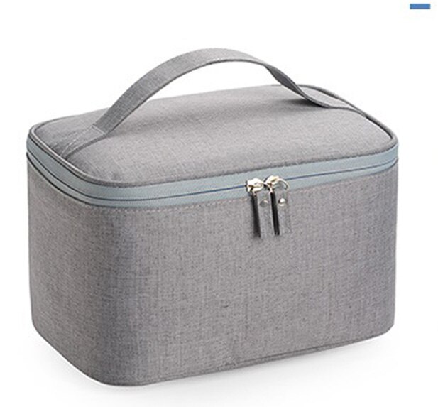 UOSC Multifunctionele Reizen Cosmetische Tas Voor Mannen Vrouwen Make-Up Tassen Toiletartikelen Organizer Waterdicht Vrouwelijke Opslag Make Up Case: Gray