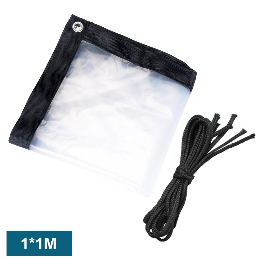 Przeciw zamarzaniu szopa tkaniny baldachim przezroczysty odporny na deszcz soczysty ptak dowód ogród szyby narzędzie PE izolacja plandeki film: 1x1M