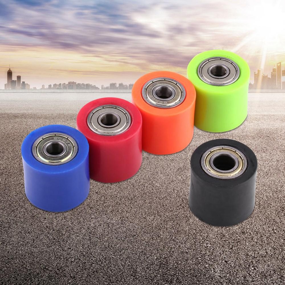 10mm kedjeolja motorcykel motocross atv kedja remskiva roller slider hjulstyrning spännare cepillo cadena motorcykel kedjeolja