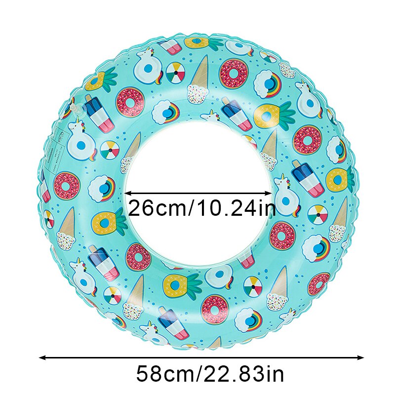 Inflatable Circle For Children Swimming Pool Accessories Circle For Swimming Children Swimming Ring Children&#39;s Inflatable Circle: blue 70