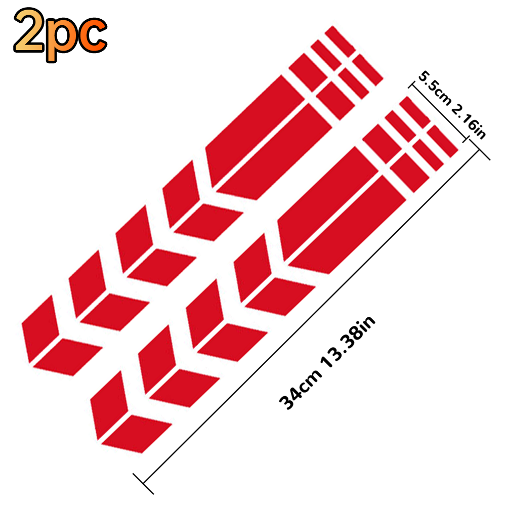 Adesivo moto universale con frecce, pasta Flash, impermeabile, resistente all'olio, adesivo riflettente, nastro moto, adesivo: Argento