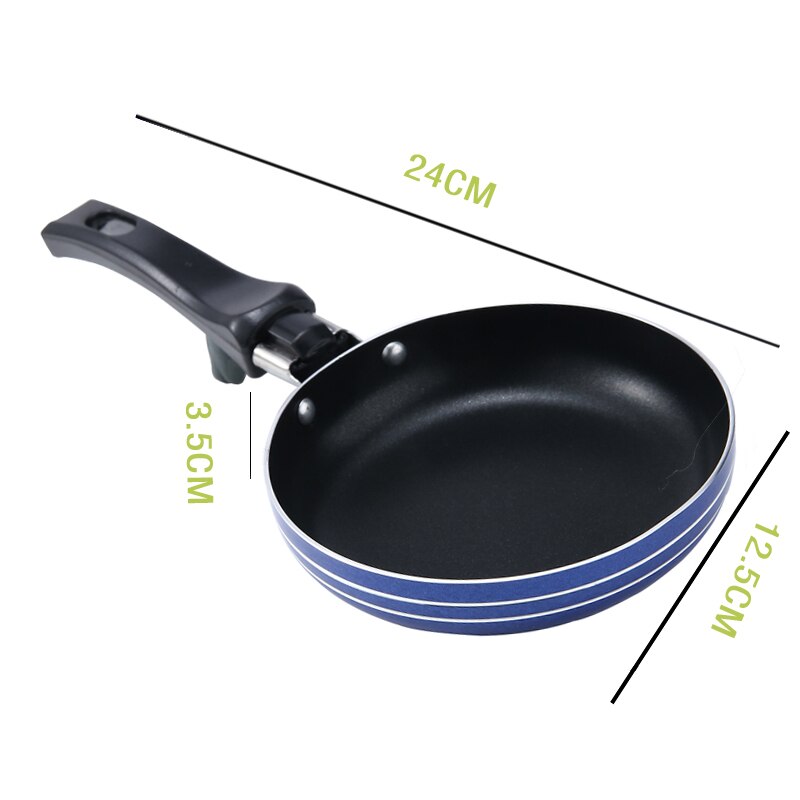 12cm/4.7inch Round Mini Frying Pan Non-stick Egg O... – Grandado