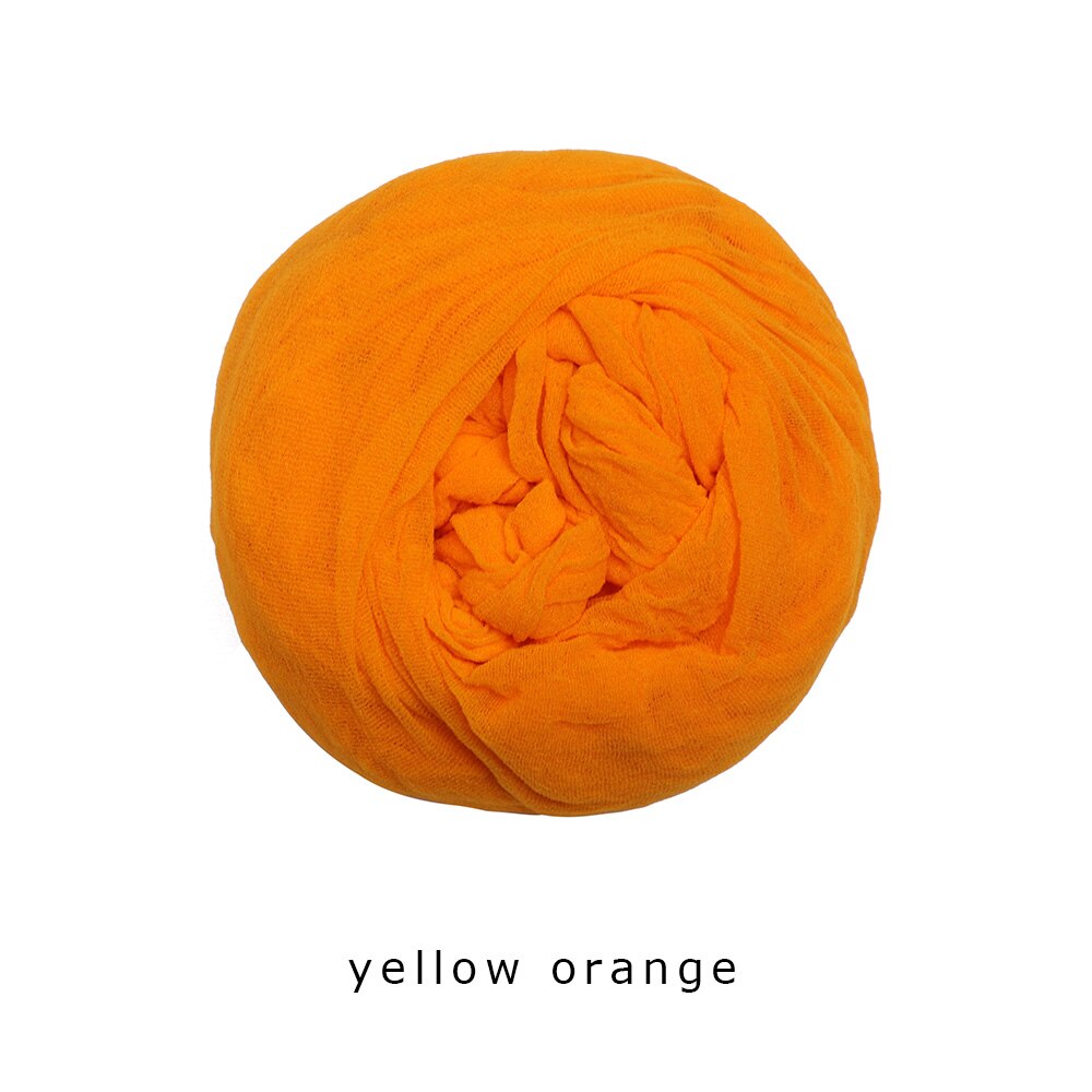 5Stck Mehrfarbig Künstliche Blume Zubehör Heimat Dekor handgefertigt Kranz Partei Nylon Strumpf Zug Siebdruck: Gelb Orange