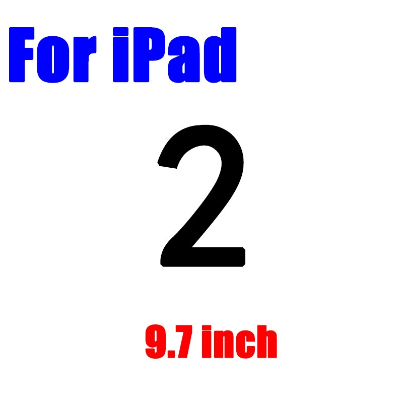 Screen Protector Voor Apple ipad 2 3 4 ipad 2 ipad 3 ipad 4 9.7 "Voor ipad 5 6 gehard Glas Voor ipad mini 4 Tablet Beschermende Film: For ipad 2