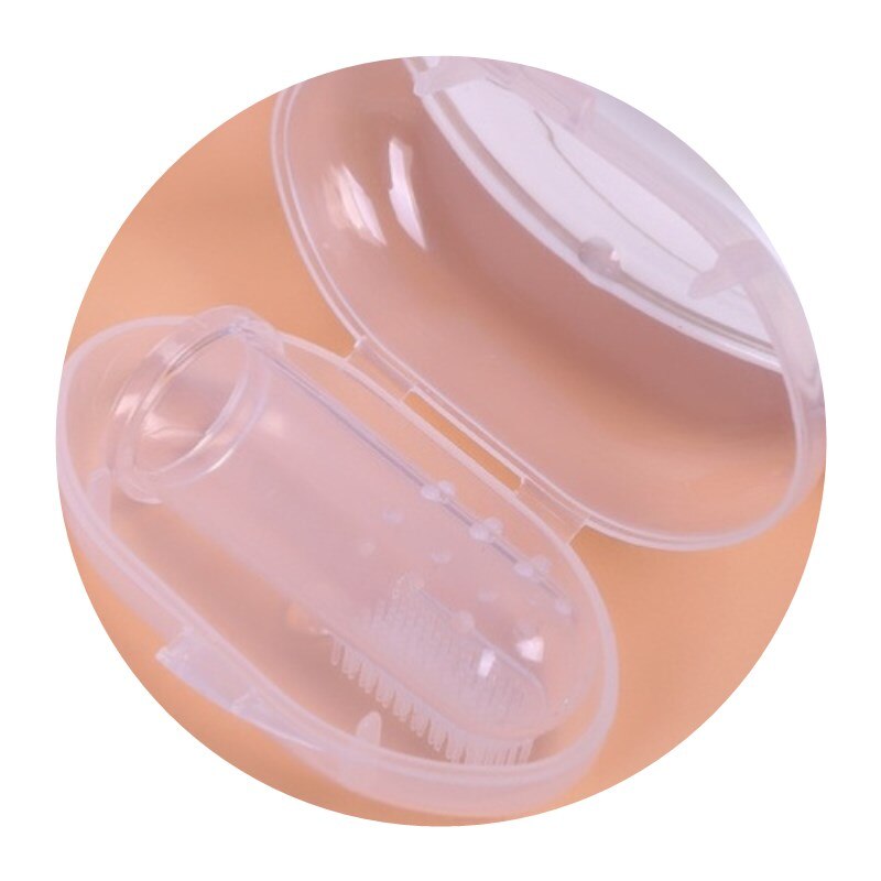 Silicone Baby Tongue Cleaner Baby Tongue Cleaner Baby Infant Toothbrush Children Training Brosse A Dent Baby Brush AC50YS
