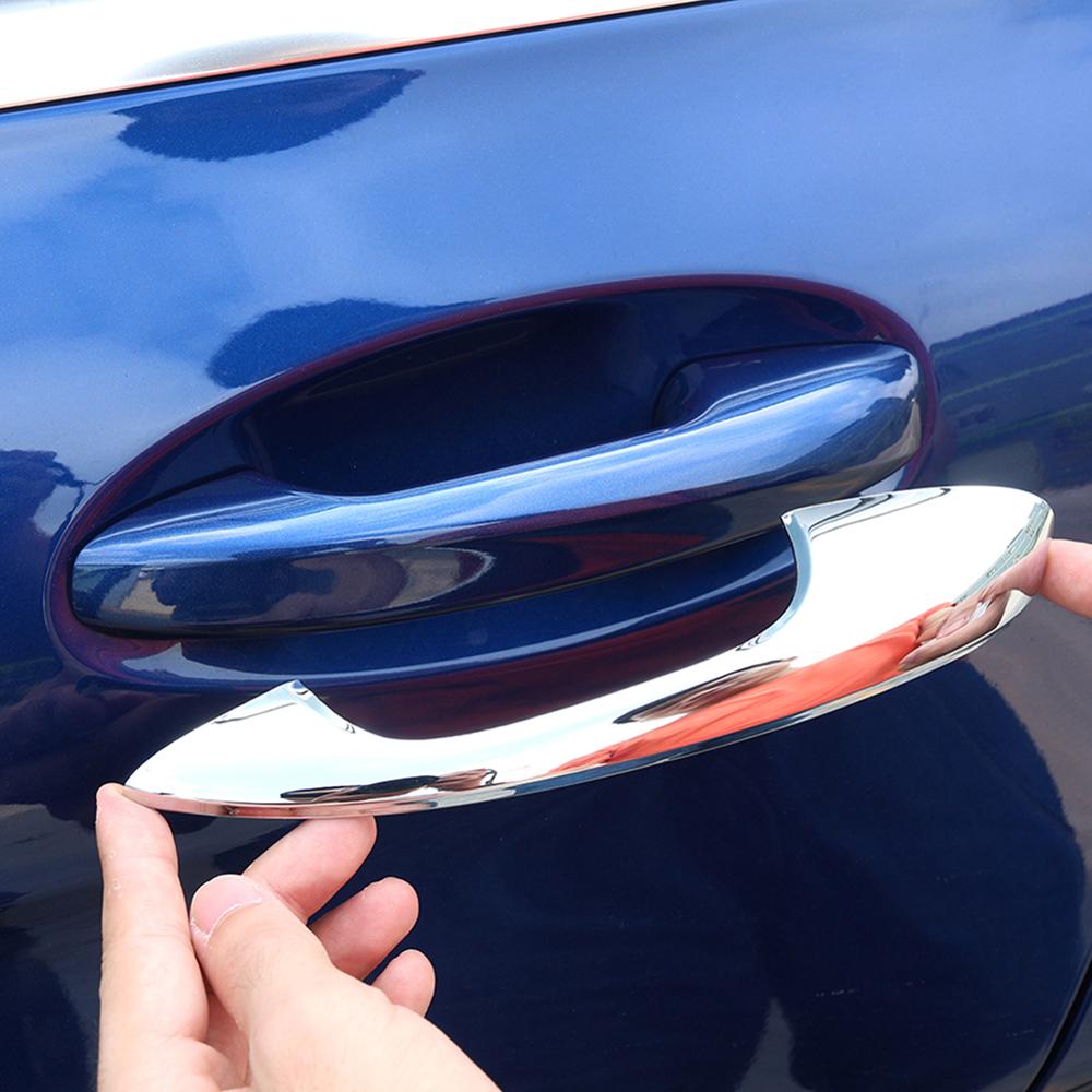 For Mercedes Benz A Class A180 A200 A250 W177 V177 B Class W247 -20 Carbon Fiber ABS Car Door Handle Cover Trim Accessories