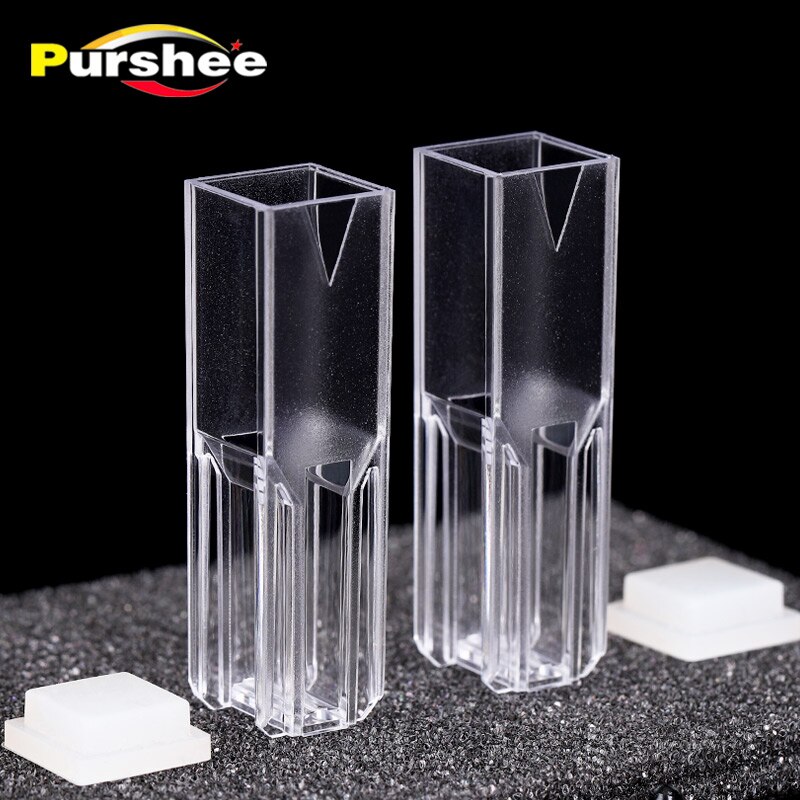 10mm Plastic Micro Cuvette 100PCS