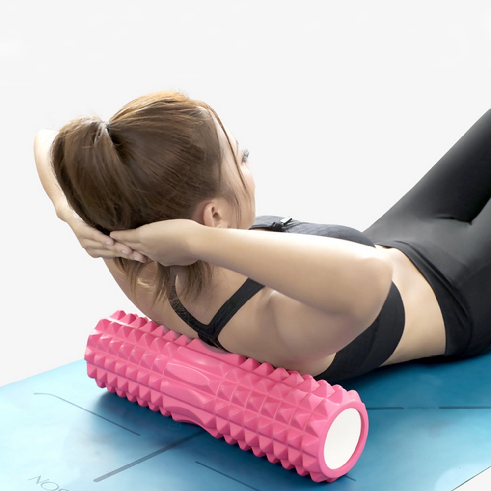 Yoga søjle fitness kvinder skumrulle yoga pilates gym øvelser muskler lindre stress yoga udstyr massage rulle mursten валик