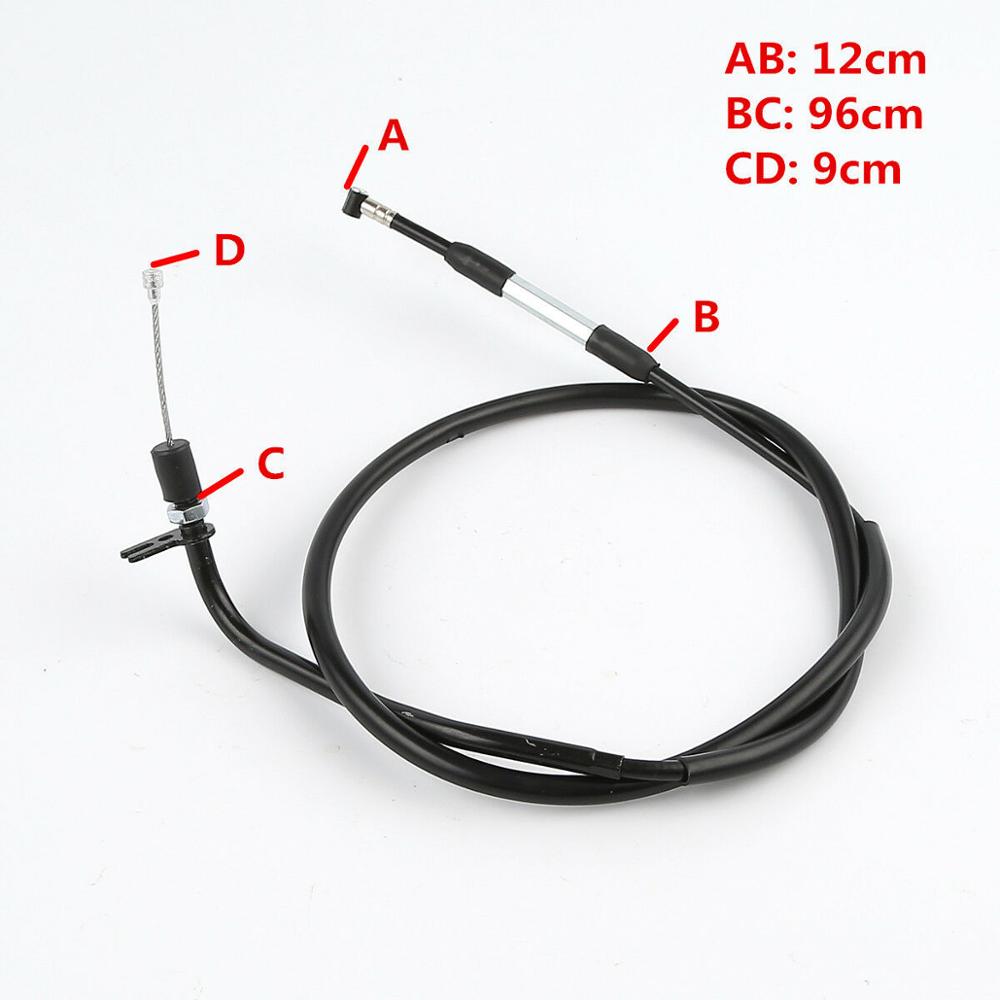 Cabo embreagem cor preta para motocicleta honda, crf250r crf 250r 2016-2018 crf450r 2016-2018 2010