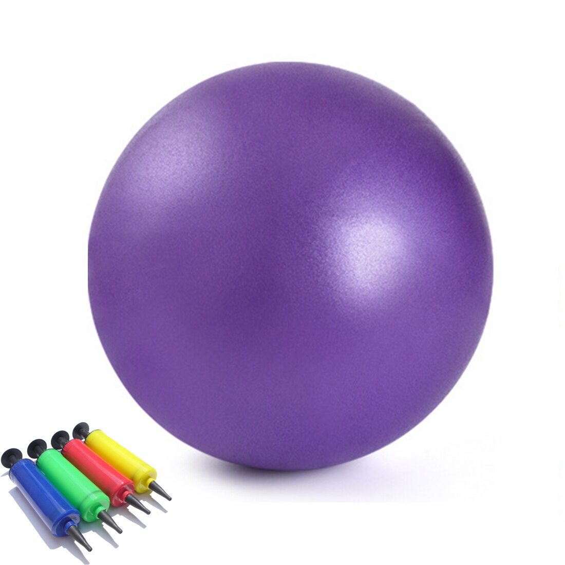 Pilates Ball Soft Thick PVC Inflatable Anti-slip Light weight Fitness Set