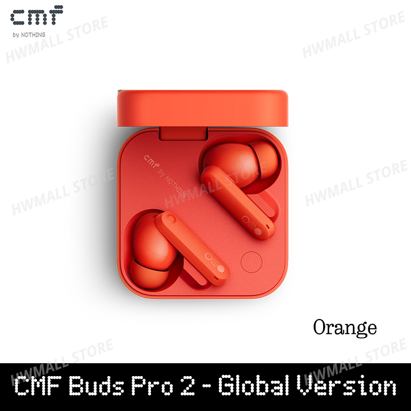 Globalna wersja CMF firmy Nothing Buds Pro 2 50 dB hybrydowa aktywna redukcja szumów 6 MICS IP55 Bluetooth 5.3: Ciemnoszary